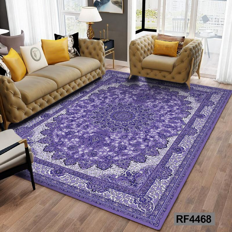 فرشینه مدرن و کلاسیک، با ترکیب رنگهای مختلف، مناسب چیدمانهای امروزی و فضاهای مدرن و کلاسیک