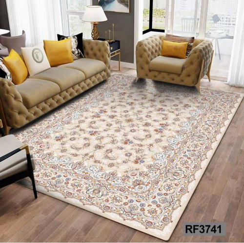 فرشینه مدرن و کلاسیک، با ترکیب رنگهای مختلف، مناسب چیدمانهای امروزی و فضاهای مدرن و کلاسیک