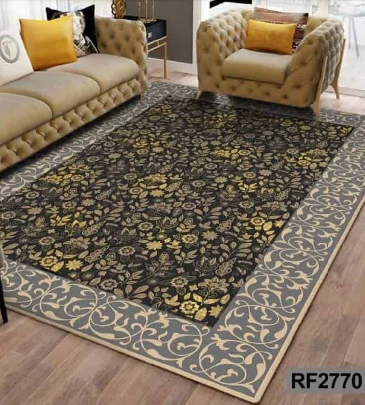 فرشینه مدرن و کلاسیک، با ترکیب رنگهای مختلف، مناسب چیدمانهای امروزی و فضاهای مدرن و کلاسیک