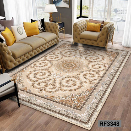 فرشینه مدرن و کلاسیک، با ترکیب رنگهای مختلف، مناسب چیدمانهای امروزی و فضاهای مدرن و کلاسیک