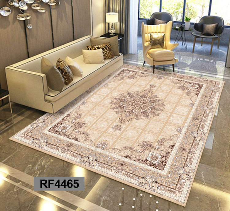 فرشینه مدرن و کلاسیک، با ترکیب رنگهای مختلف، مناسب چیدمانهای امروزی و فضاهای مدرن و کلاسیک