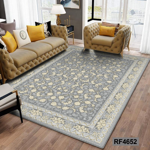 فرشینه مدرن و کلاسیک، با ترکیب رنگهای مختلف، مناسب چیدمانهای امروزی و فضاهای مدرن و کلاسیک